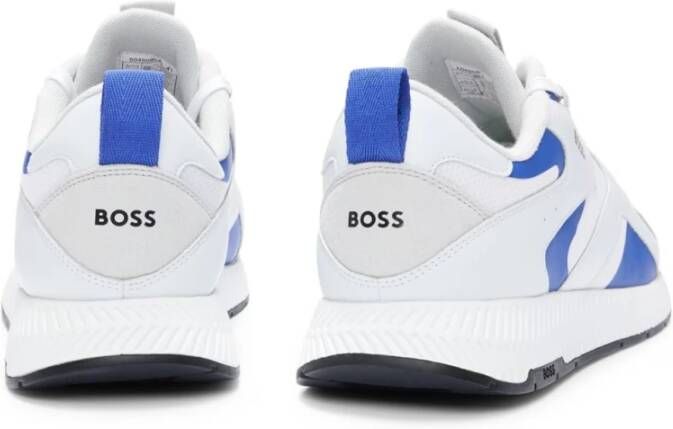 Hugo Boss Titanium Runner Sneakers in Open White Heren