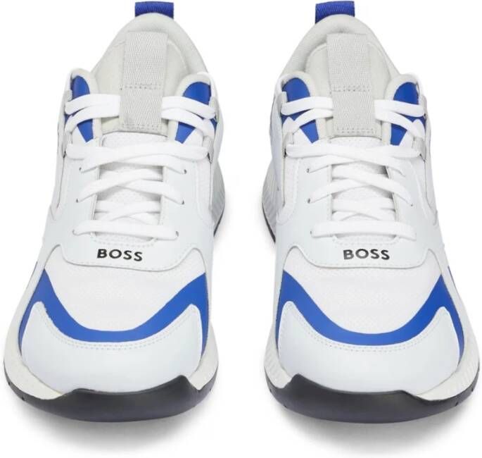 Hugo Boss Titanium Runner Sneakers in Open White Heren