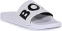 Hugo Boss Band Teenslippers Collectie Lente Zomer White Heren - Thumbnail 18