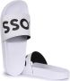 Hugo Boss Band Teenslippers Collectie Lente Zomer White Heren - Thumbnail 20