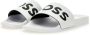 Hugo Boss Band Teenslippers Collectie Lente Zomer White Heren - Thumbnail 12