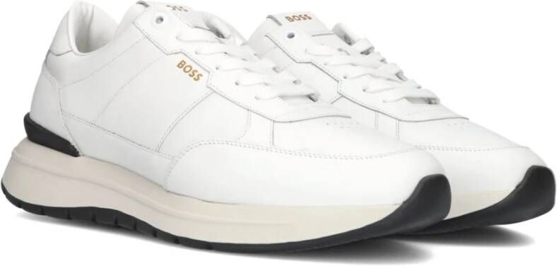Hugo Boss Heren Lage Jace Runn Sneakers White Heren