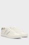 Hugo Boss Witte Leren Sneakers Rubber Zool Veters White Heren - Thumbnail 17