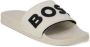 Hugo Boss Comfortabele Pantoffels voor Dagelijks Gebruik Beige Heren - Thumbnail 8