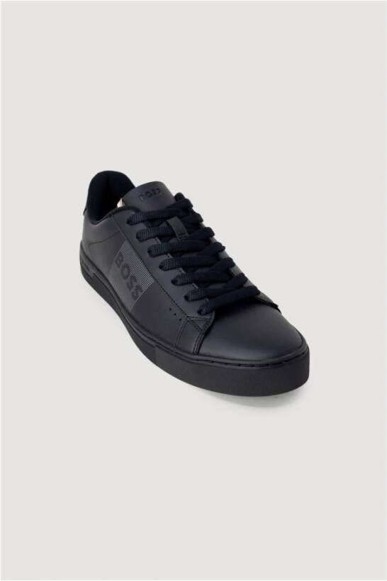 Hugo Boss Zwarte heren sneakers Zwart Heren