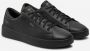 Hugo Boss Zwarte leren sneakers met zijlogo Black Heren - Thumbnail 7