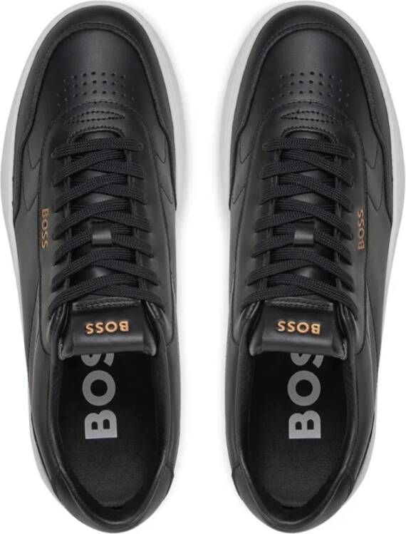 Hugo Boss Zwarte Sneakers voor Mannen Black Heren