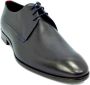 Hugo Boss Heren leren veterschoenen Blauw Blue Heren - Thumbnail 2
