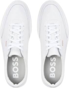 Hugo Lage Sneakers in Wit Kunstleer
