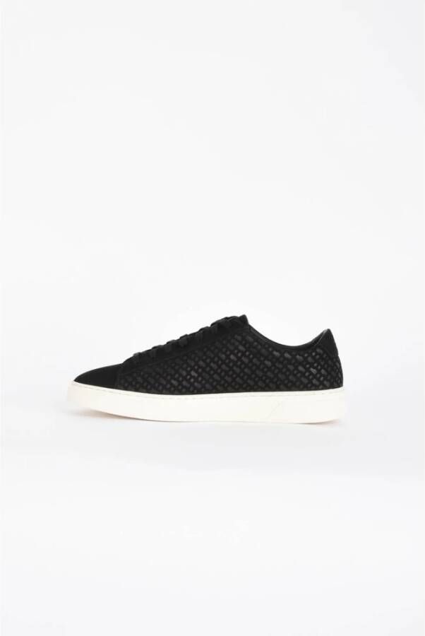 Hugo Leren Sneakers met Rubberen Zool