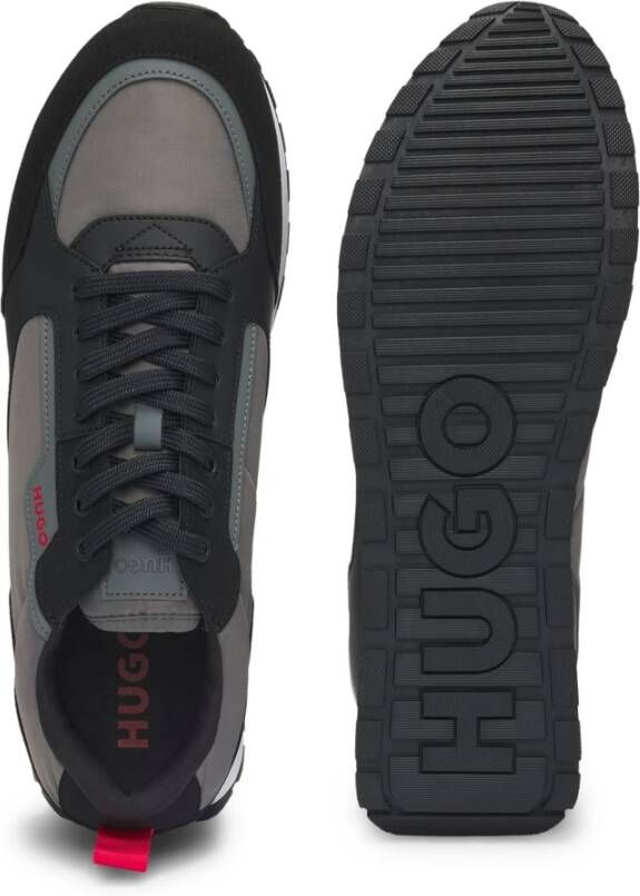 Hugo Retro-stijl Sneakers met Rubberen Zool