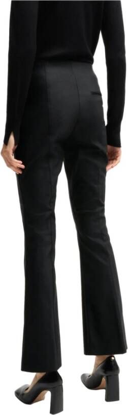 Hugo Slim Fit Bootcut Broek Zwart