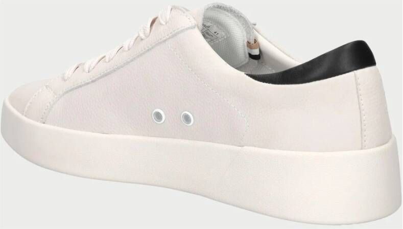 Hugo Witte Leren Sneakers Belwar IJs