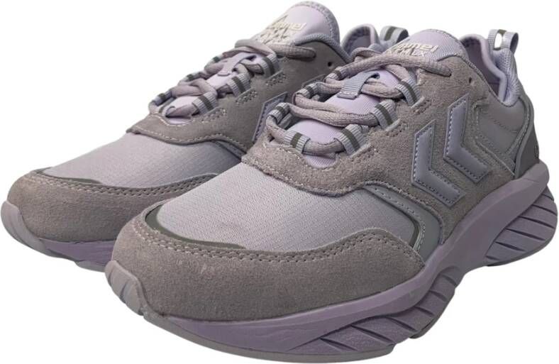 Hummel Dames sportschoenen Marathona Reach Lx Tonal Rib Paars Dames