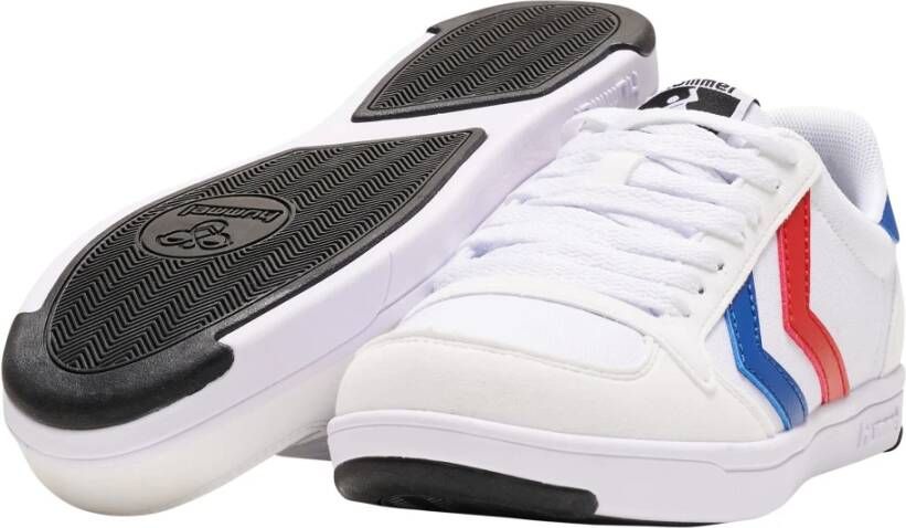 Hummel Trainers stadil light canvas Wit Heren