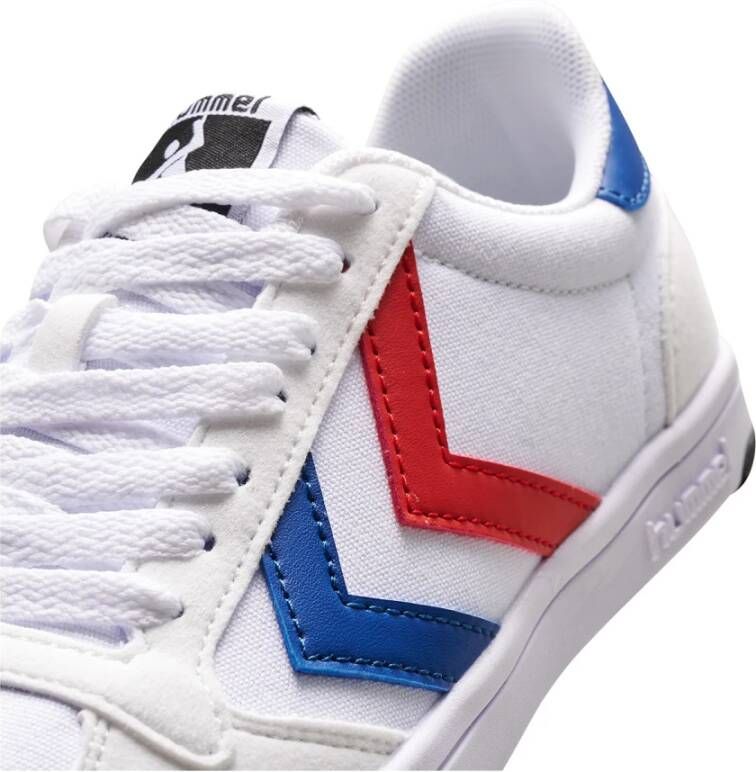 Hummel Trainers stadil light canvas Wit Heren