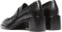 Hundred100 Zwarte Leren Mocassins met 5 cm Hak - Thumbnail 2