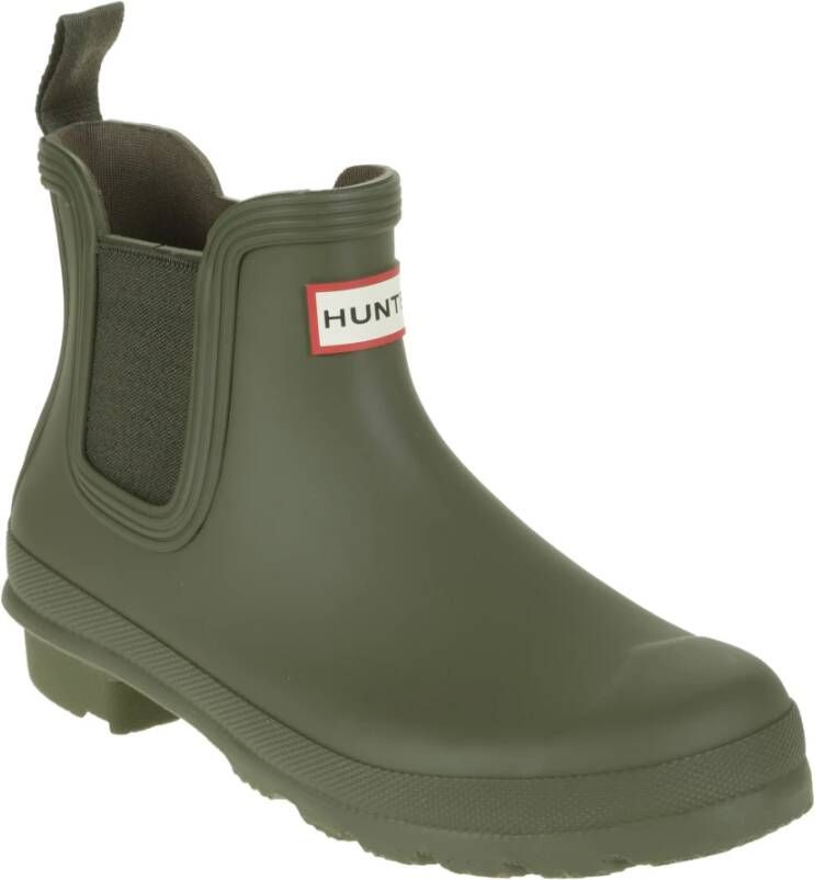Hunter Ankle Boots Groen Dames