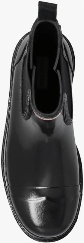 Hunter Commando Chelsea Gloss regenlaarzen Zwart Dames