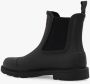 Hunter Boots Women's Commando Chelsea Boot Rubberlaarzen zwart - Thumbnail 7