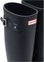 Hunter Boots Women's Original Tall Rubberlaarzen zwart blauw - Thumbnail 10