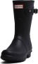Hunter Zwarte Rubber Enkellaarzen voor Vrouwen Black Dames - Thumbnail 13