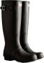 Hunter Boots Women's Original Tall Hunter Backstrap Boot Rubberlaarzen wit zwart - Thumbnail 6