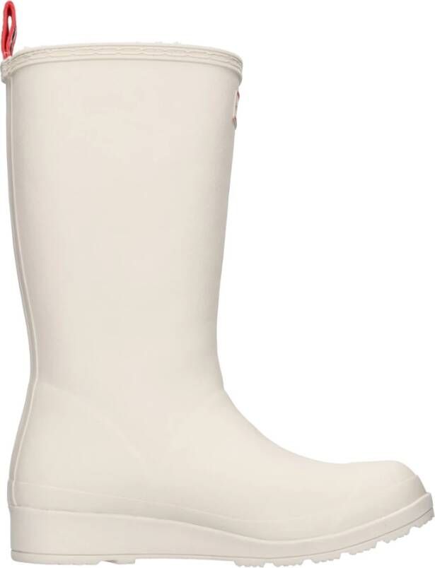 Hunter Laarzen Wit White Dames