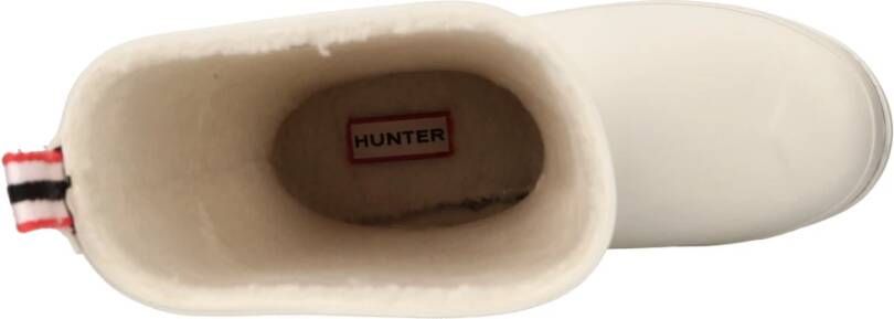 Hunter Laarzen Wit White Dames