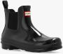 Hunter Boots Women's Original Chelsea Gloss Rubberlaarzen zwart - Thumbnail 8