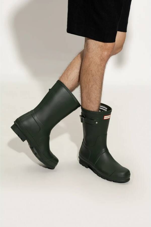 Hunter Original Short rain boots Groen Heren