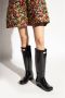 Hunter Boots & laarzen Womens Original Tall Gloss Boot Black in zwart - Thumbnail 8