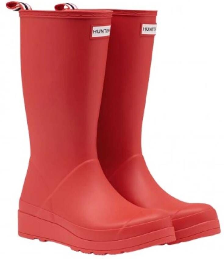 Hunter Originele Play Boot Tall Rood Heren