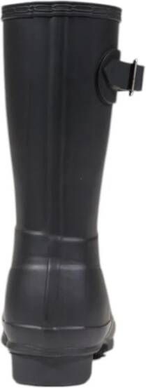 Hunter Polyester Enkellaars Black Dames