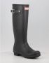 Hunter Hoge regenlaarzen dames Herfst Winter collectie Black Dames - Thumbnail 8