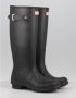 Hunter Hoge regenlaarzen dames Herfst Winter collectie Black Dames - Thumbnail 11