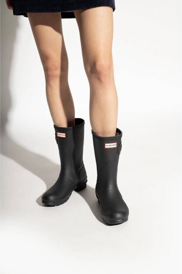 Hunter Rain Boots Zwart Dames