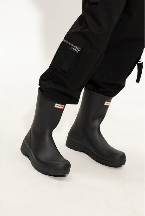 Hunter Speel Rain Boots Zwart Heren
