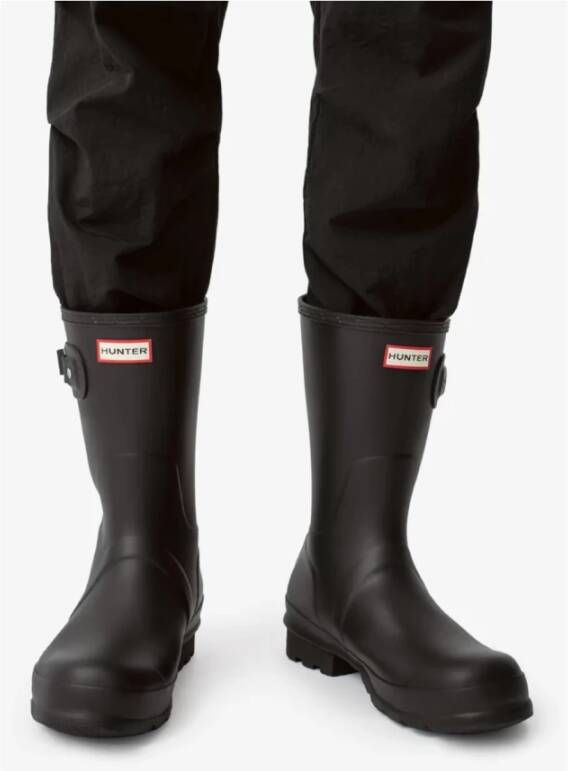 Hunter Rain Boots Zwart Heren