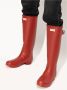 Hunter Boots Women's Original Tall Rubberlaarzen rood - Thumbnail 4