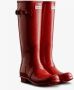 Hunter Stijlvolle Waterdichte Regenlaarzen Red Dames - Thumbnail 5