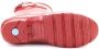 Hunter Women's Original Short Gloss Wellington Boots Military Red - Thumbnail 7