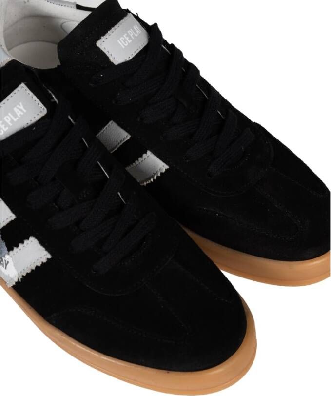 ICE Play Elegante Veterschoenen Black Heren