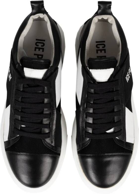 ICE Play Elegante Veterschoenen Black Heren