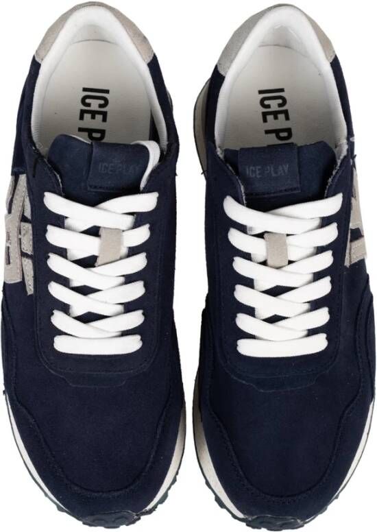 ICE Play Klassieke Veterschoenen Blue Heren