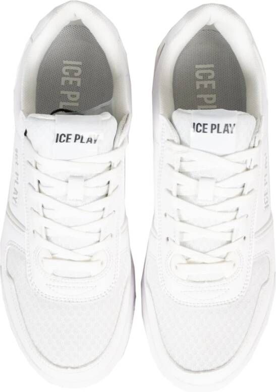 ICE Play Klassieke Vetersneakers White Heren