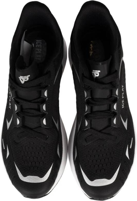 ICE Play Stijlvolle Veterschoenen Black Heren
