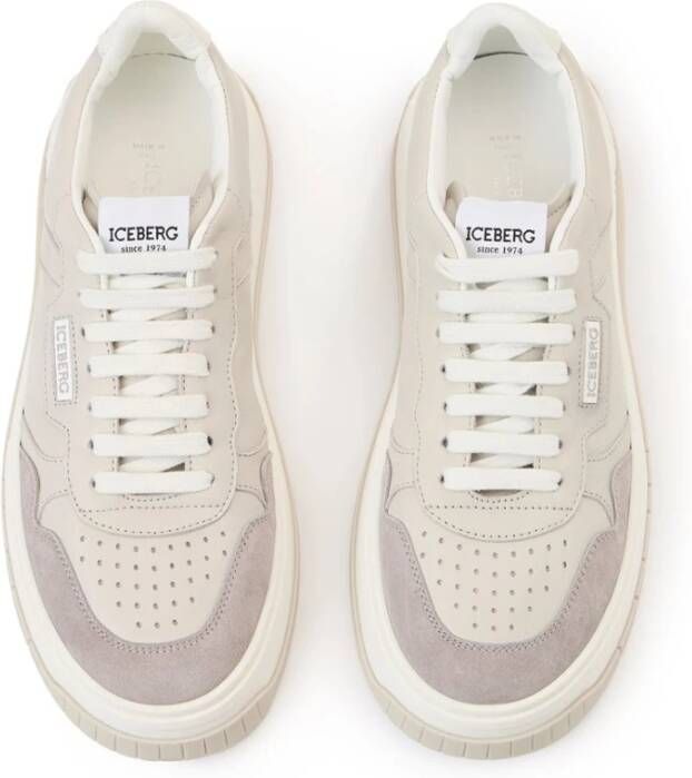 Iceberg Clock V2 sneakers met oversized zool