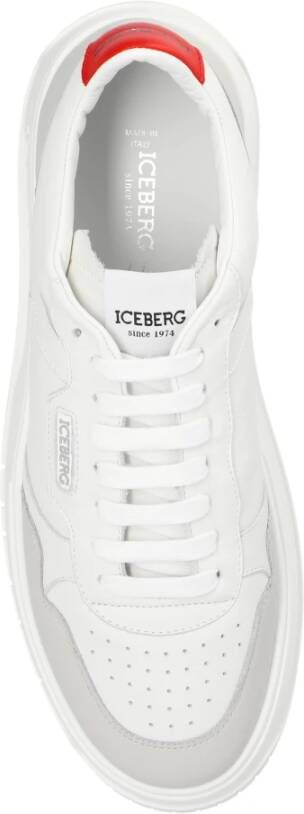 Iceberg Klok V2 sneakers White Heren