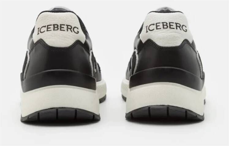Iceberg Midnight Black Sneaker Combo Zwart Heren